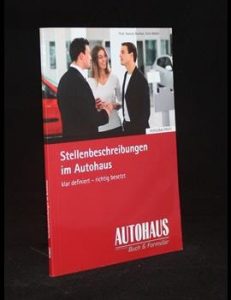 Read more about the article Stellenbeschreibungen im Autohaus